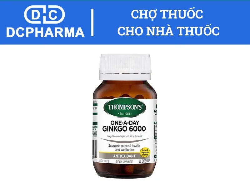 Thực phẩm chức năng bổ não của Úc Thompson’s Ginkgo