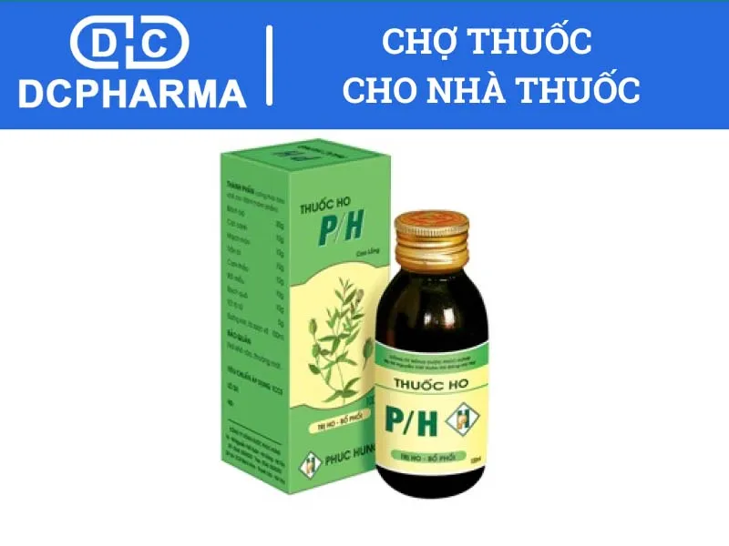 Siro ho PH - thuốc ho tốt cho bé