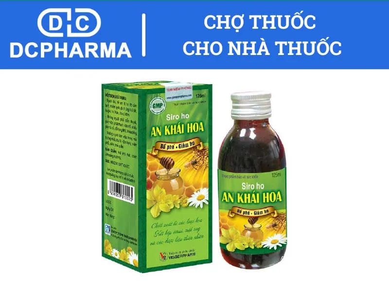 Siro thuốc ho cho trẻ An Khái Hoa 