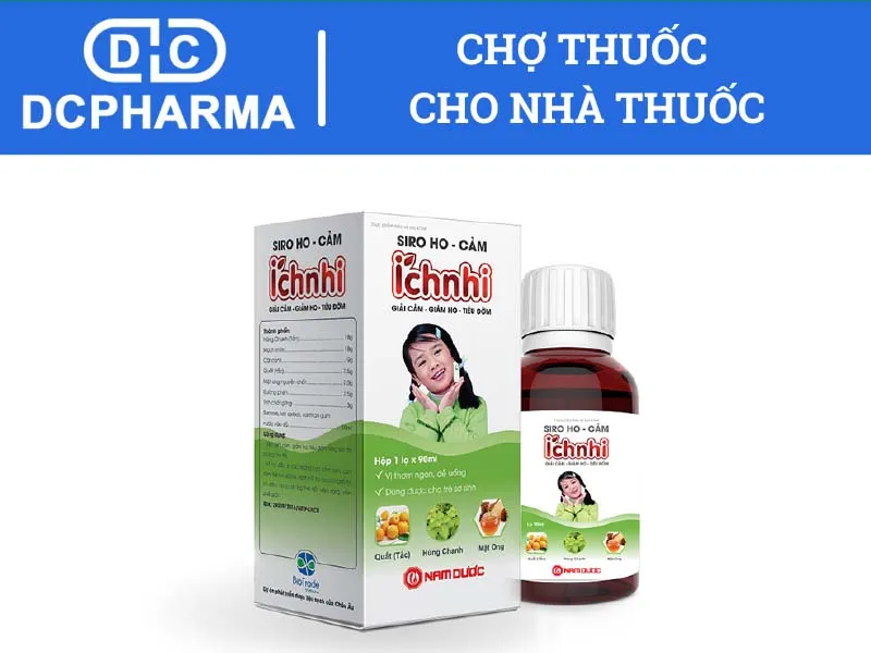 Thuốc ho cho trẻ em Ích Nhi