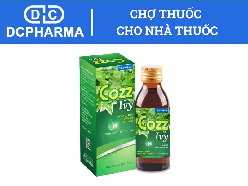 Thuốc ho từ lá thường xuân Cozz Ivy