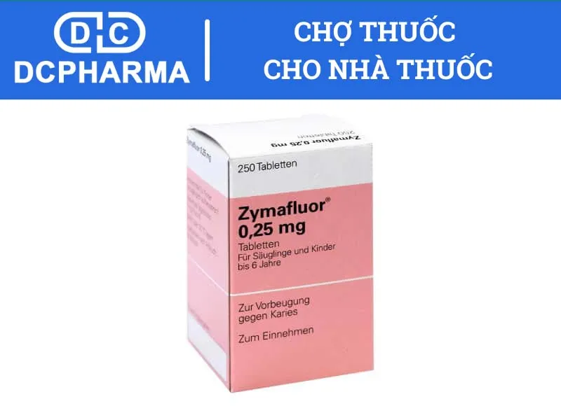 Thuốc đặc trị sâu răng Zymafluor 0.25mg