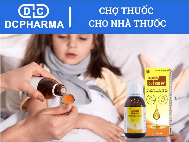 Thuốc trị ho có đờm Quế Chi DV