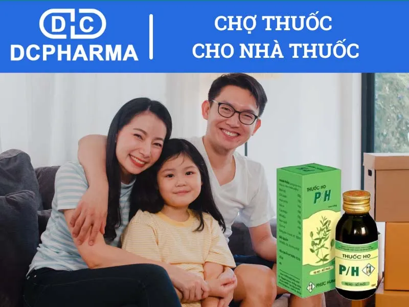 Thuốc ho P/H Phúc Hưng trị ho rất hiệu quả