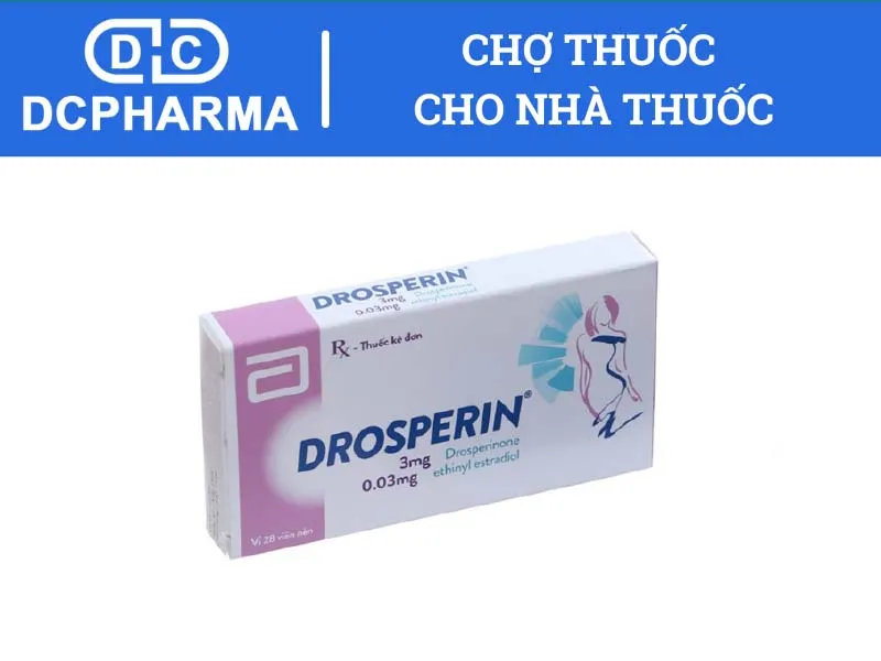 Thuốc tránh thai Drosperin 20 hộp 28 viên