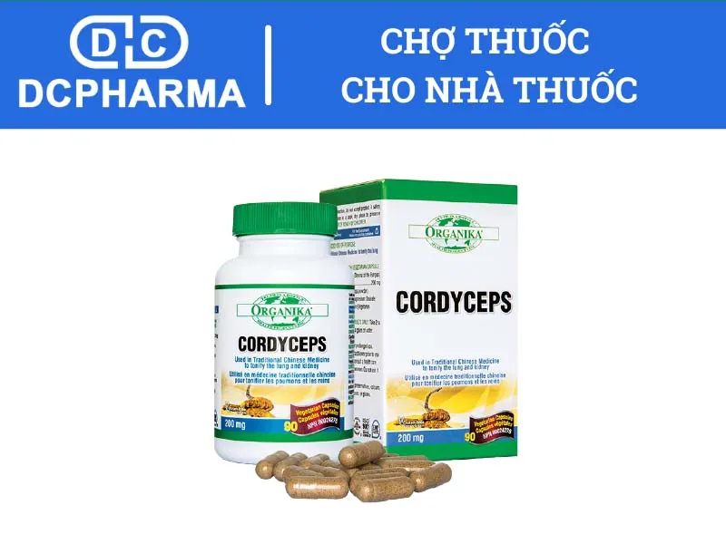 Thuốc ho bổ phổi cho người lớn Organika Cordyceps