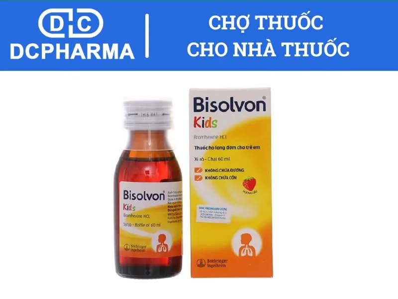 Bisolvon – siro ho cho trẻ sơ sinh của Đức