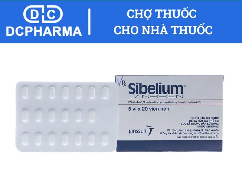 Thuốc rối loạn tiền đình tốt nhất Sibelium