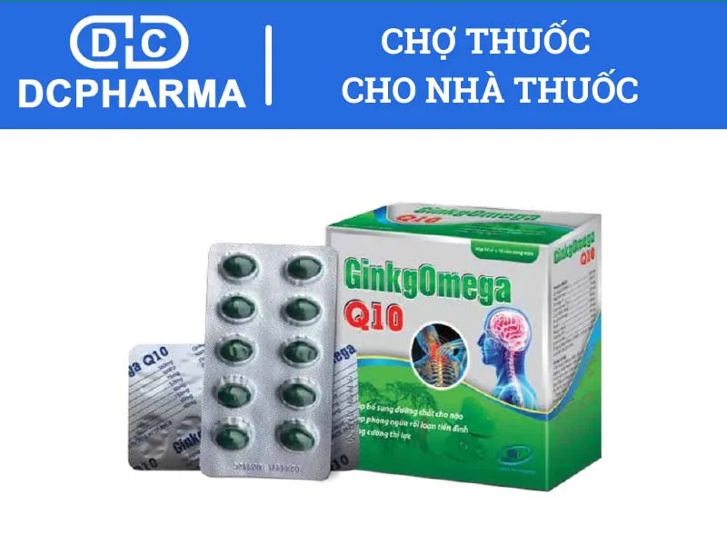 Thuốc bổ rối loạn tiền đình Ginkgo Omega