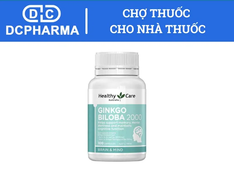 Thuốc bổ não Ginkgo Biloba của Úc