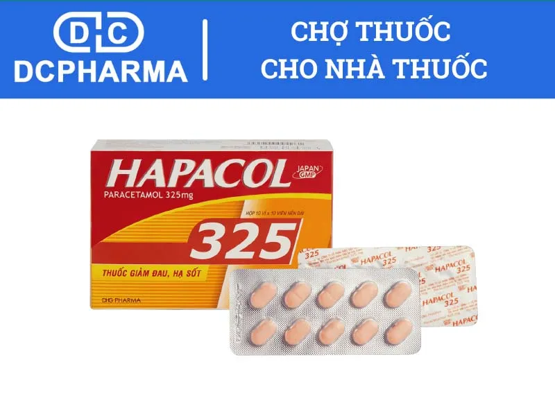 Thuốc Paracetamol 325mg