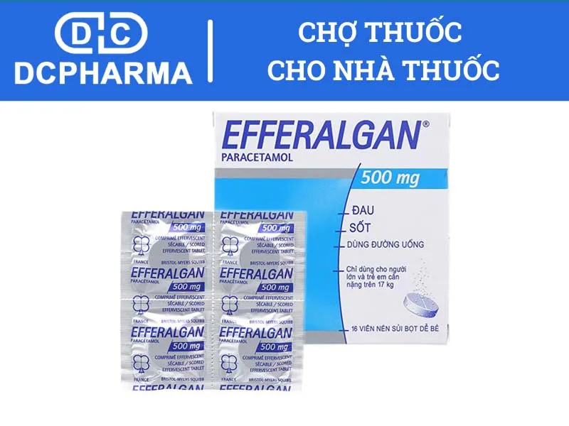 Thuốc hạ sốt Efferalgan