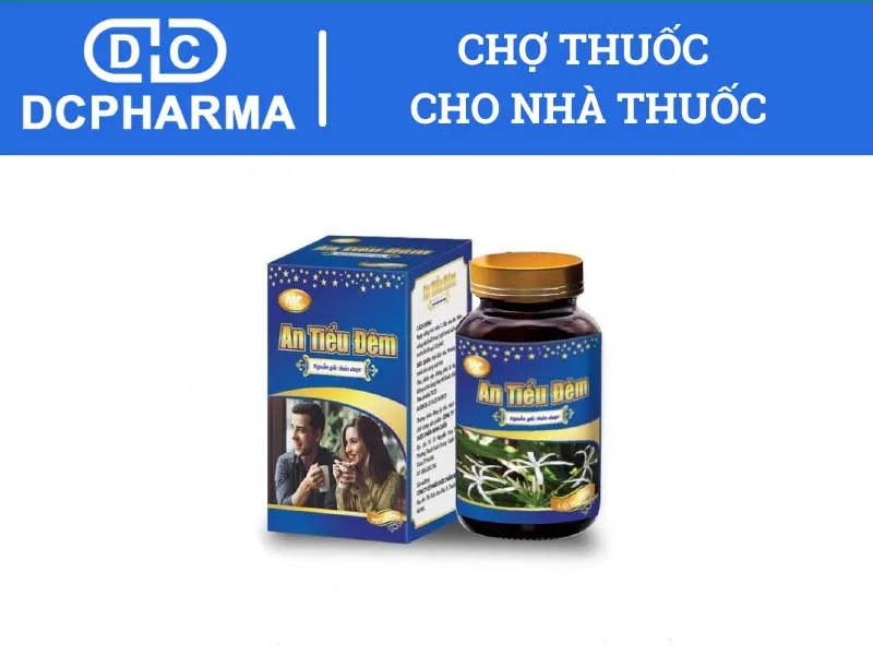 Thuốc trị tiểu đêm An tiểu đêm lọ 30 viên nang Santex