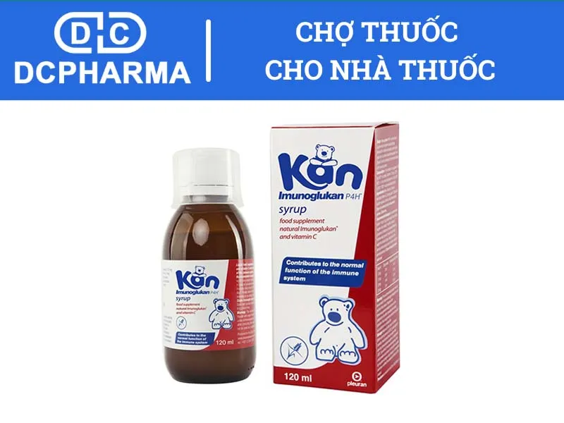 tăng sức đề kháng KAN IMUNOGUCAN P4H