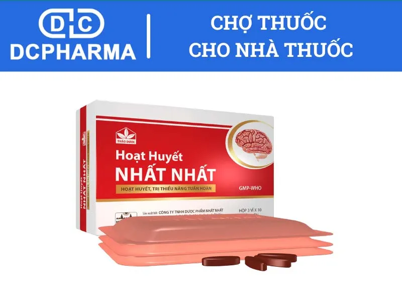 Thuốc bổ não cho học sinh Hoạt huyết Nhất Nhất