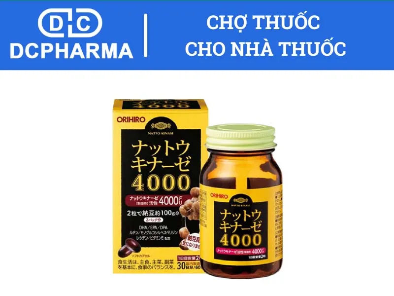 Thuốc chống đột quỵ Nhật Bản – Orihiro Nattokinase