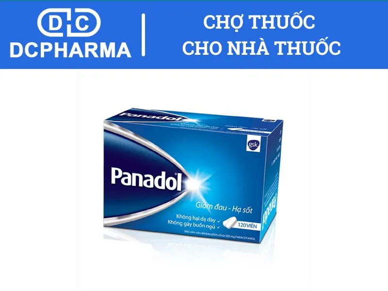 Thuốc hạ sốt cho người lớn Panadol