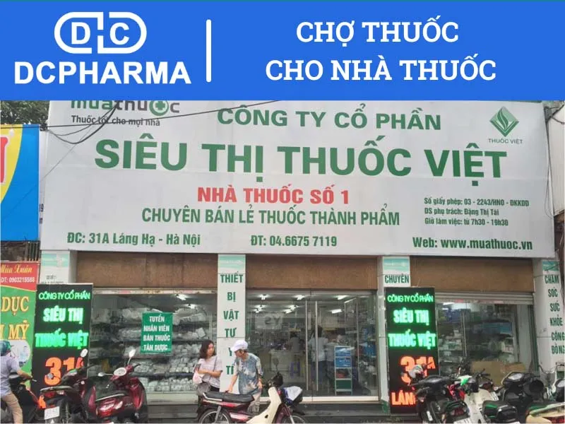 Hệ thống siêu thị thuốc Việt