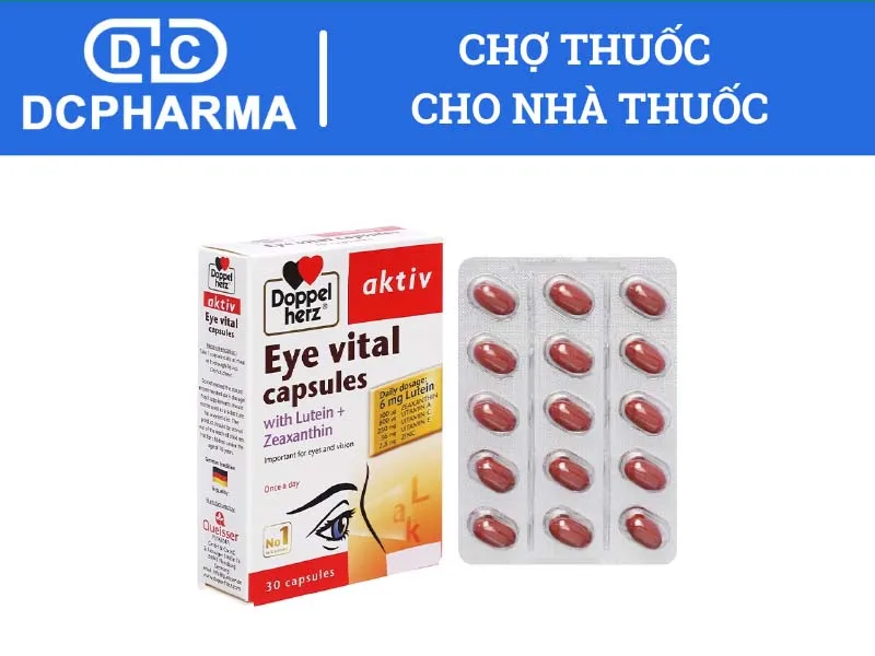 Thuốc bổ mắt cho người cận thị Eye Vital