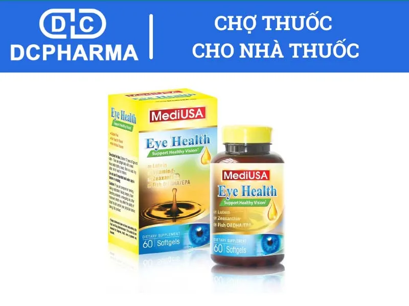 Thuốc bổ mắt của Mỹ MediUSA Eye Health