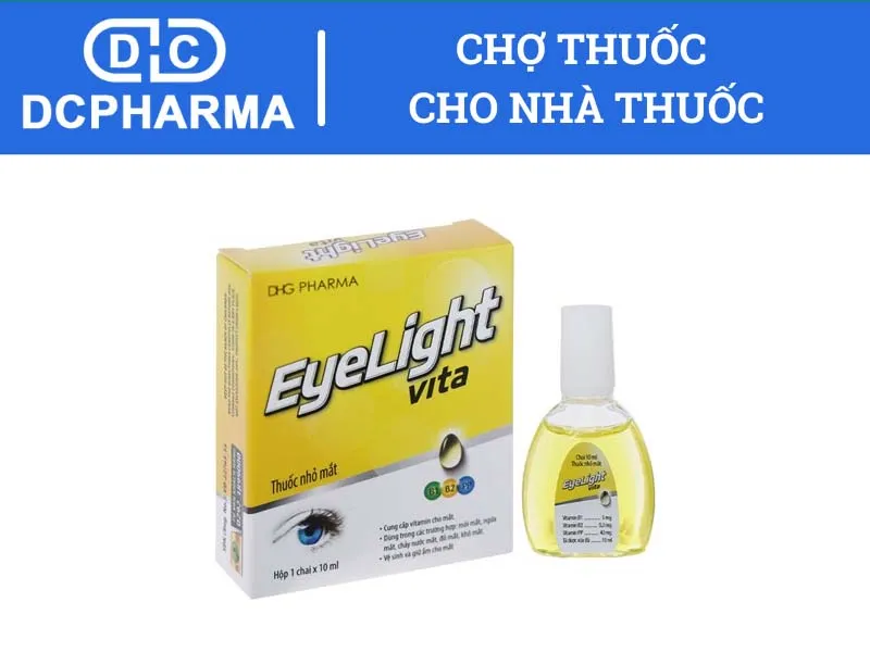 Thuốc nhỏ mắt vitamin EyeLight vita