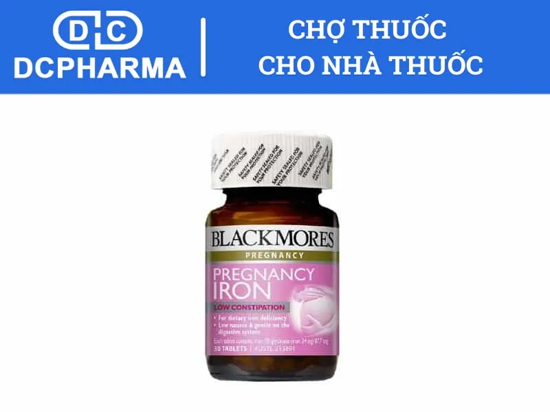 thuốc sắt cho mẹ sau sinh Blackmores Pregnancy