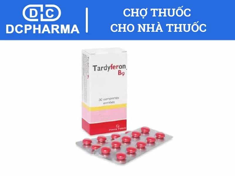 thuốc sắt tardyferon b9