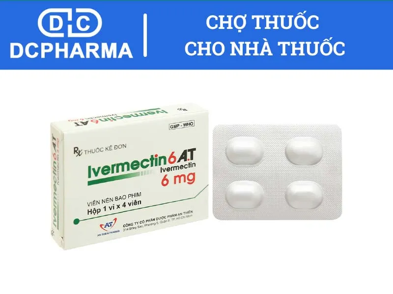 Thuốc tẩy giun Ivermectin 6 A.T