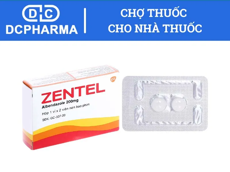 Thuốc tẩy giun Zentel