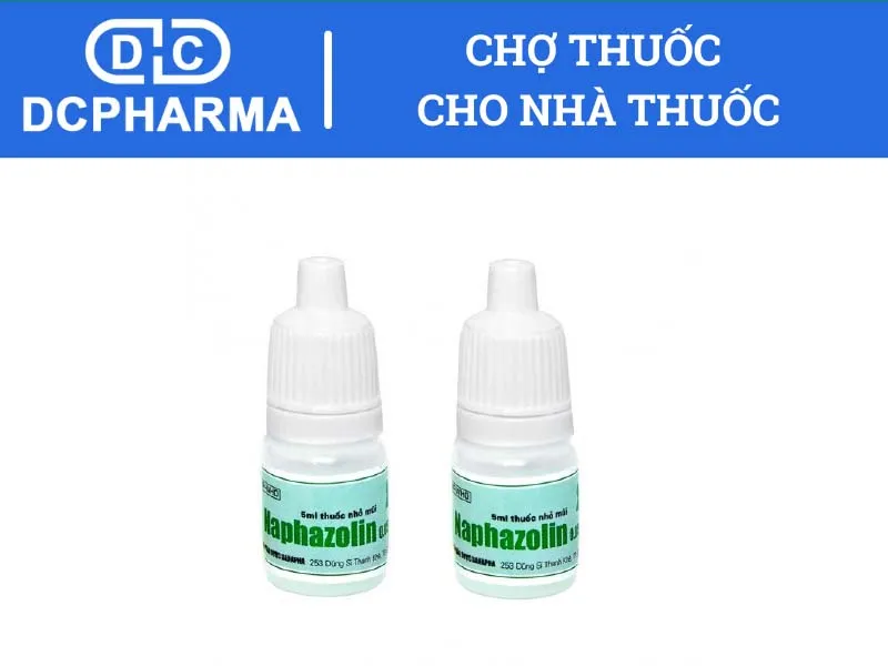 Thuốc nhỏ mũi Naphazolin