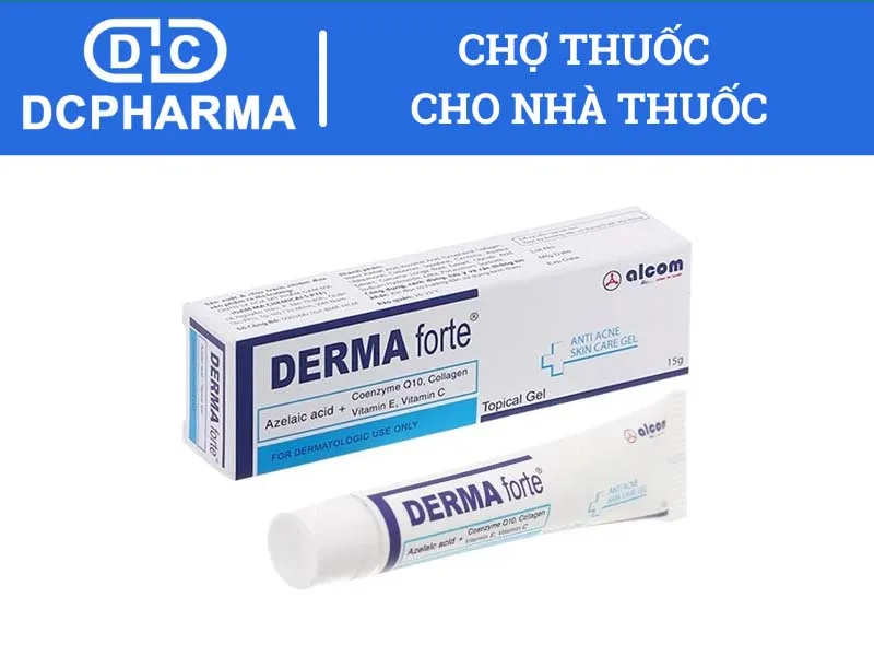 Thuốc trị mụn đầu đen Derma Forte