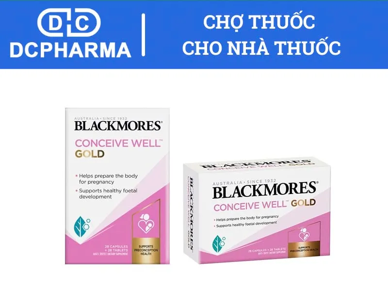 Thuốc Blackmores Conceive Well Gold