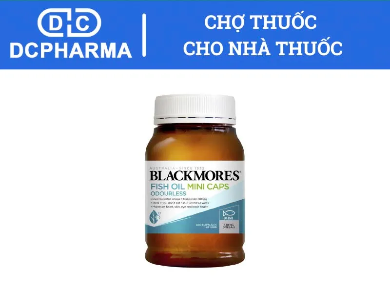 Thuốc Blackmores Fishoil Mini Caps